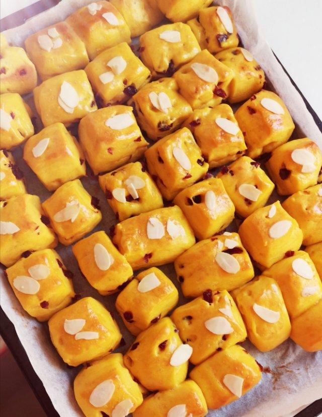 蔓越莓优格小面包块