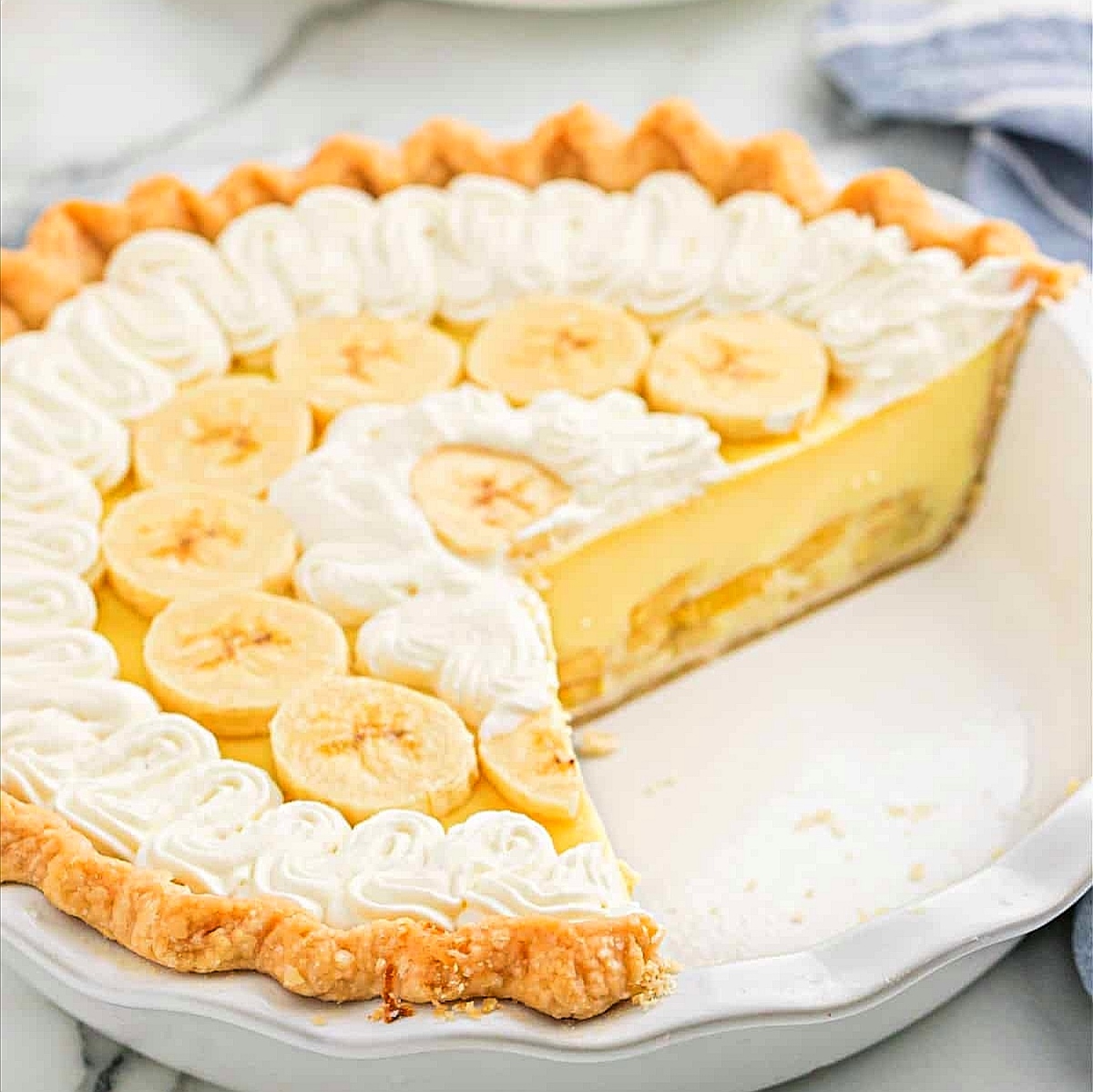 香甜浓郁的香蕉奶油派（Banana Cream Pie）的做法 步骤7
