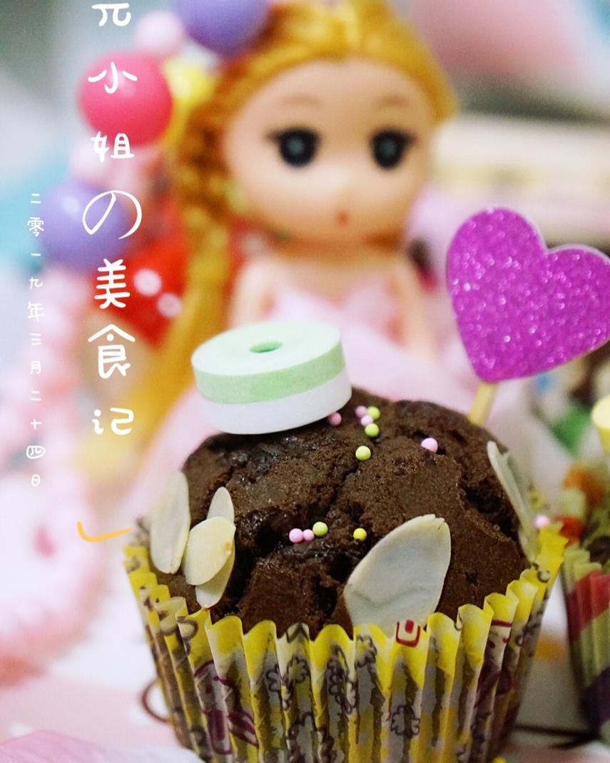 入门抹茶巧克力马芬蛋糕