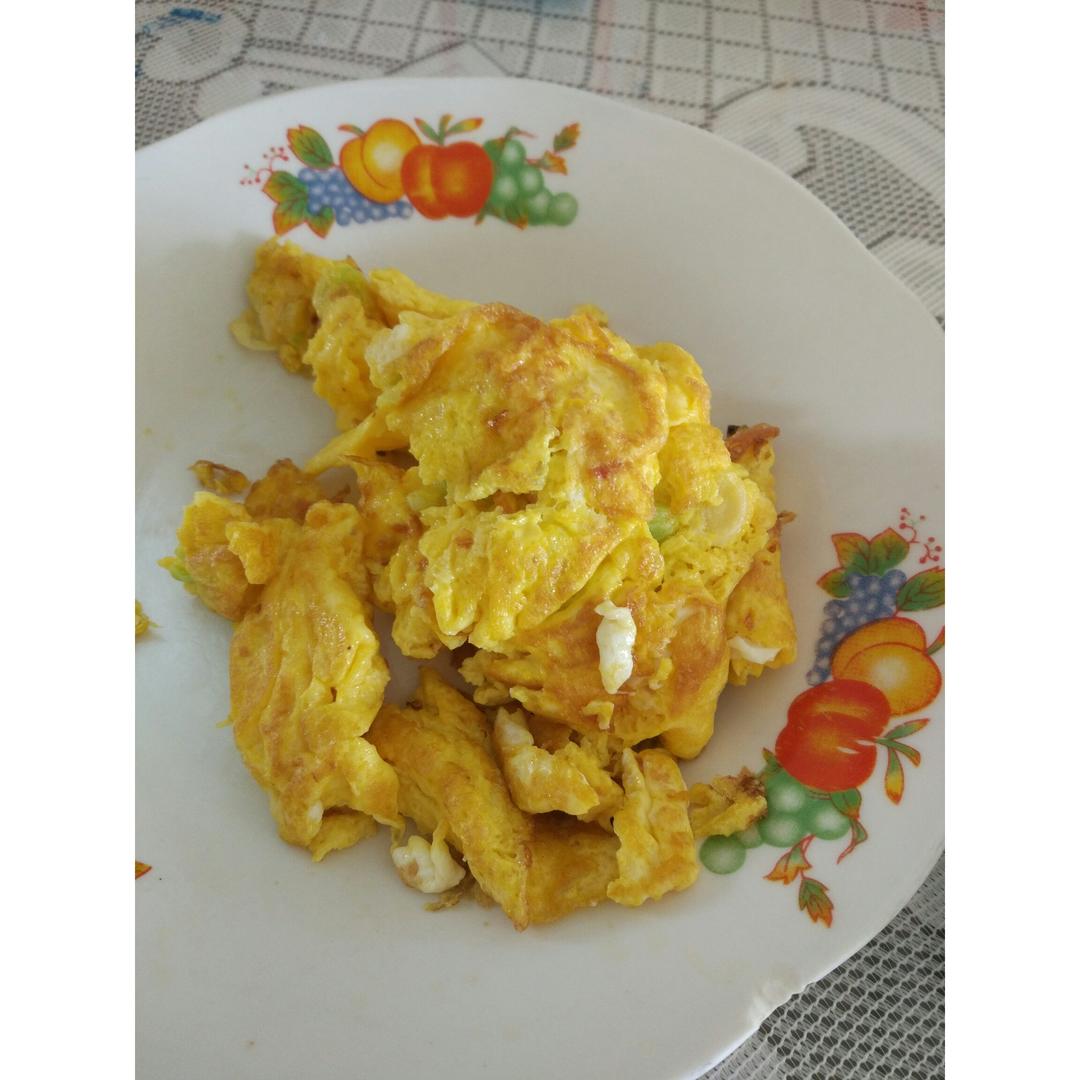 香葱炒蛋
