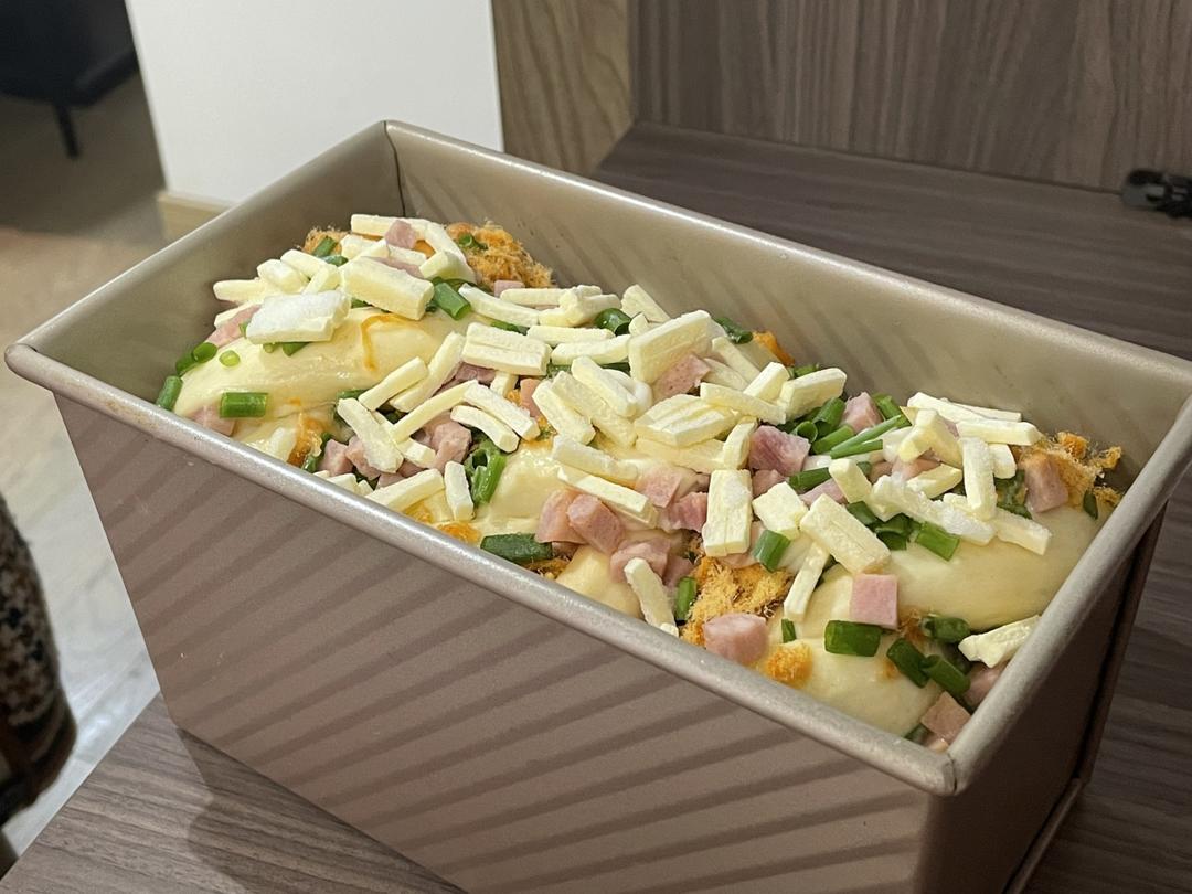 咸香松软～保姆级教程‼️葱香肉松手撕吐司