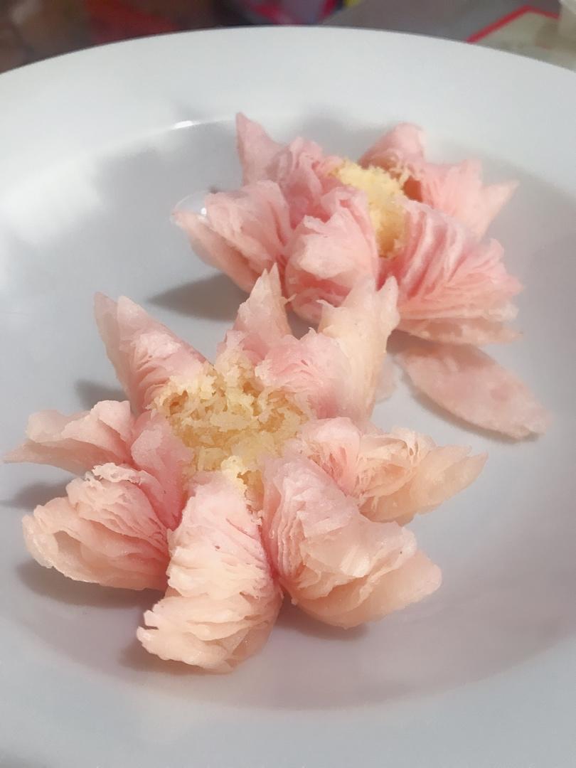 紫琴sg做的荷花酥……美炸啦!