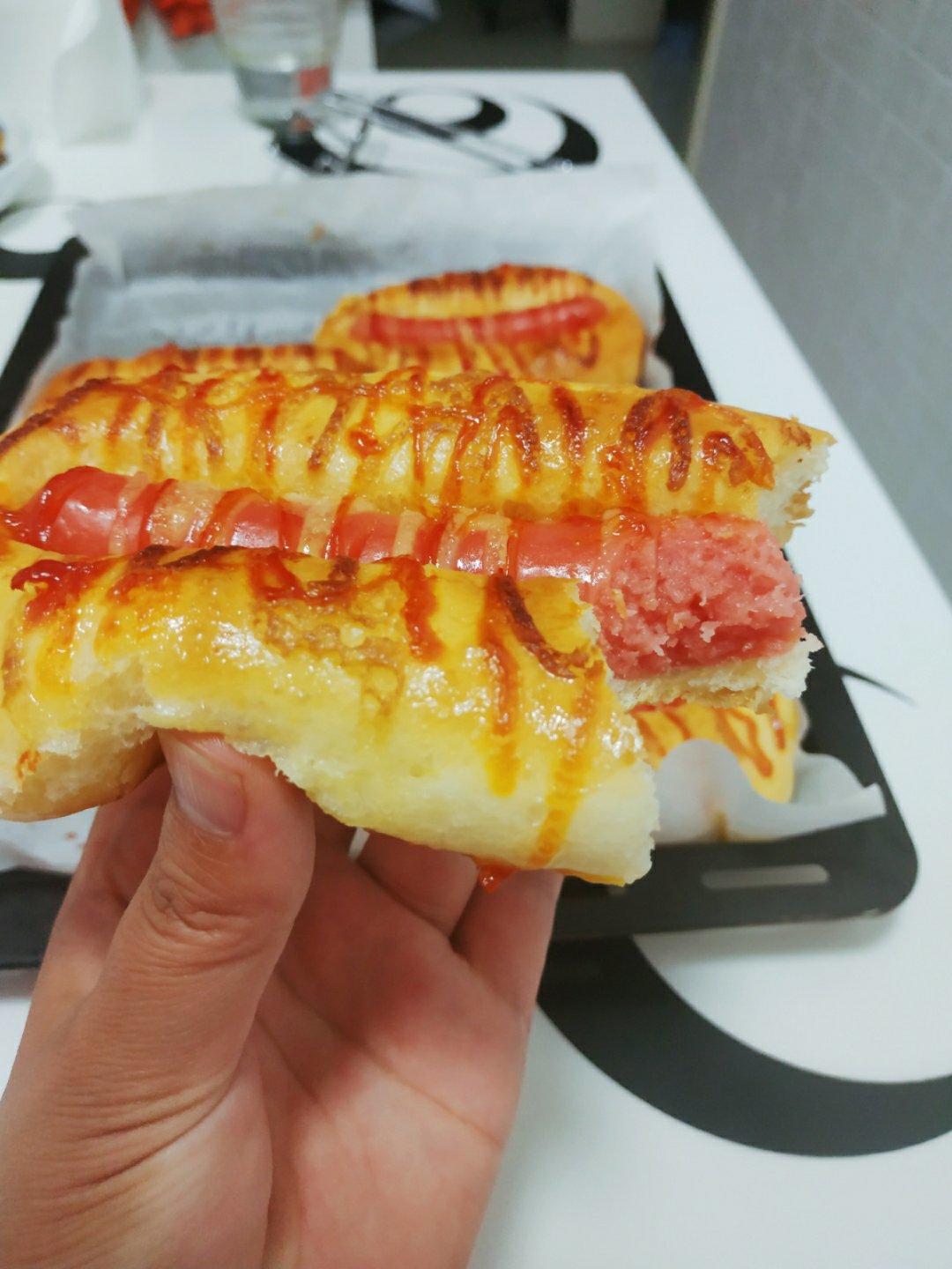 面包夹香肠