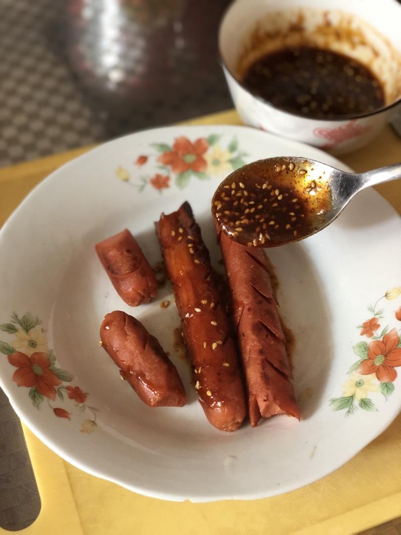 童年味道|油炸火腿肠