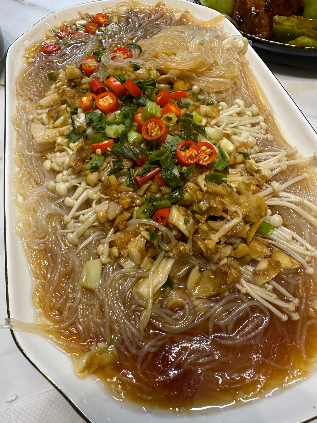 蒜蓉粉丝金针菇