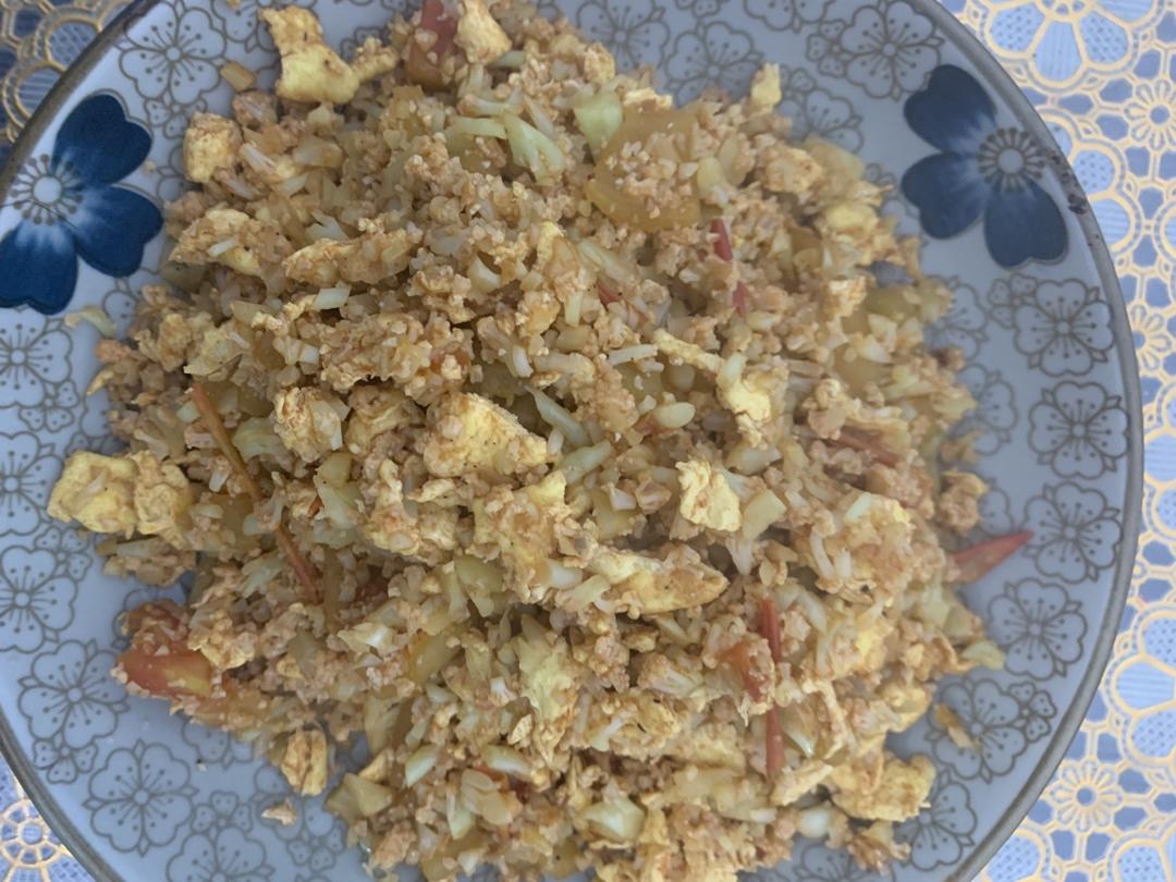 越吃越瘦的酱油蛋炒饭(低碳友好)