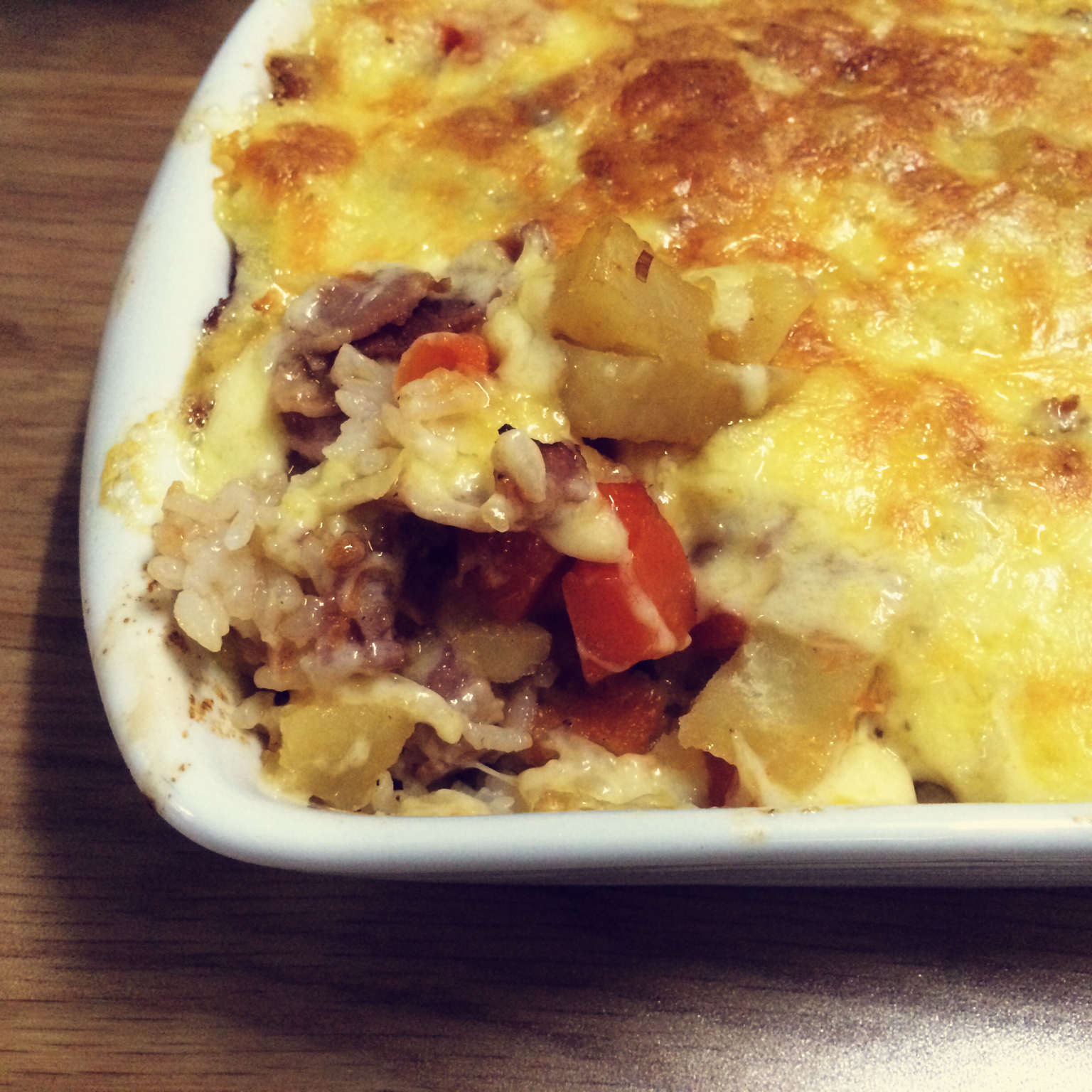 番茄鸡肉浓情焗饭【两人份】