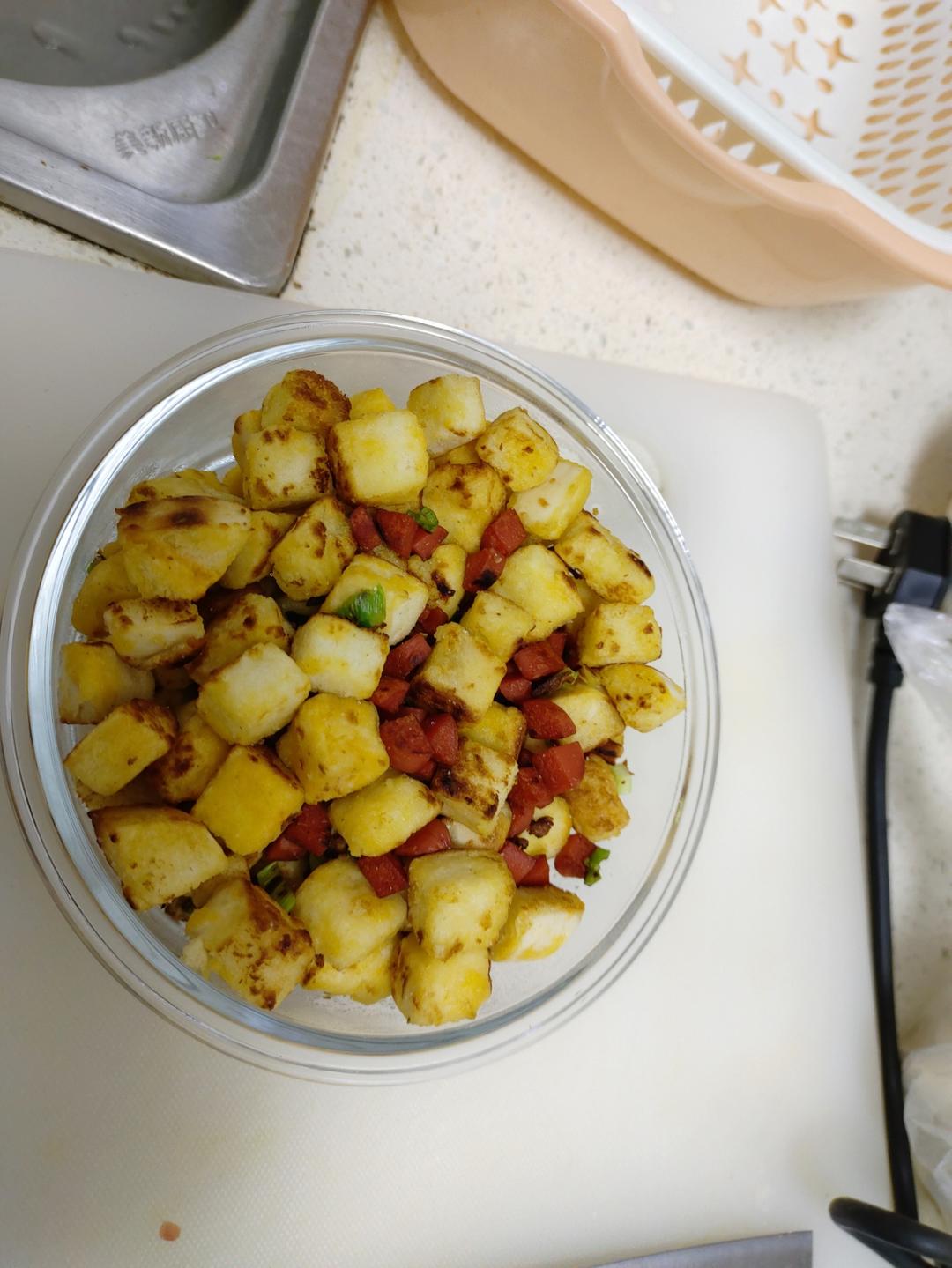 吃过一次就会爱上的孜然炒馒头