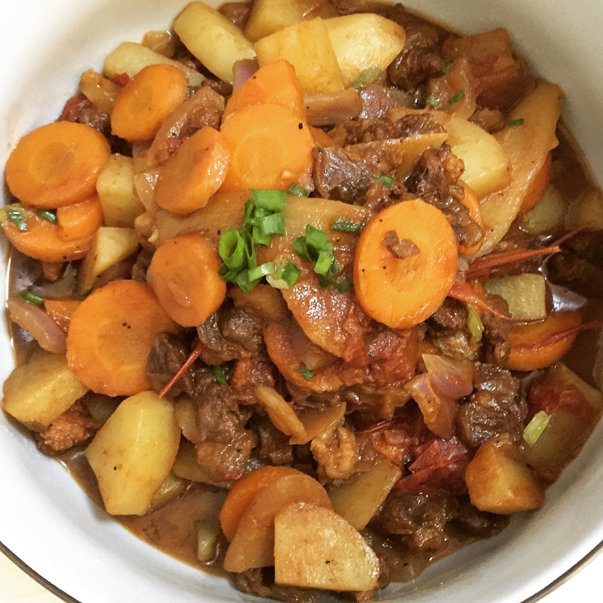 土豆炖牛肉