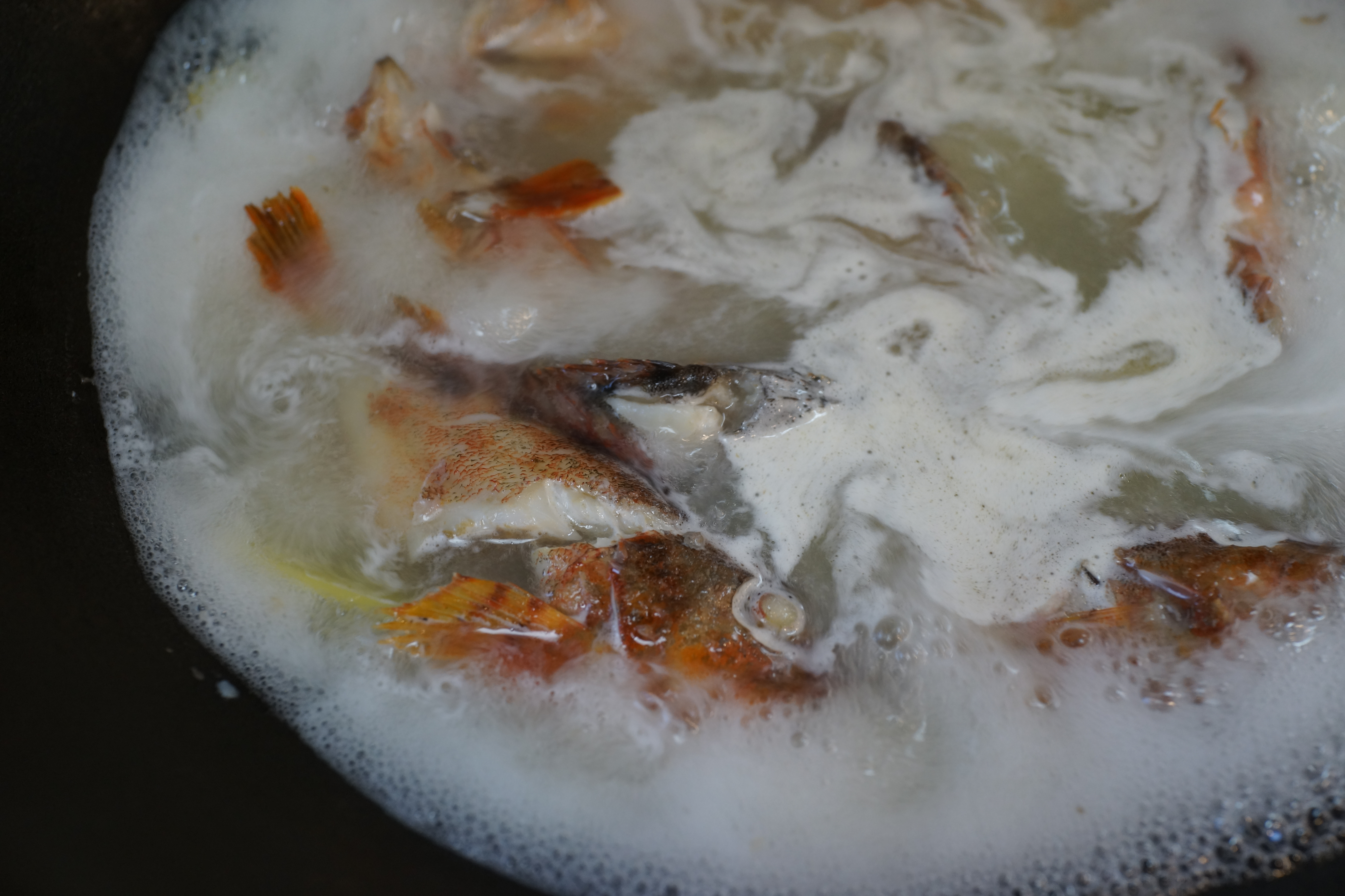 【0515】石翁鱼菜心汤  <302小厨房>的做法 步骤11
