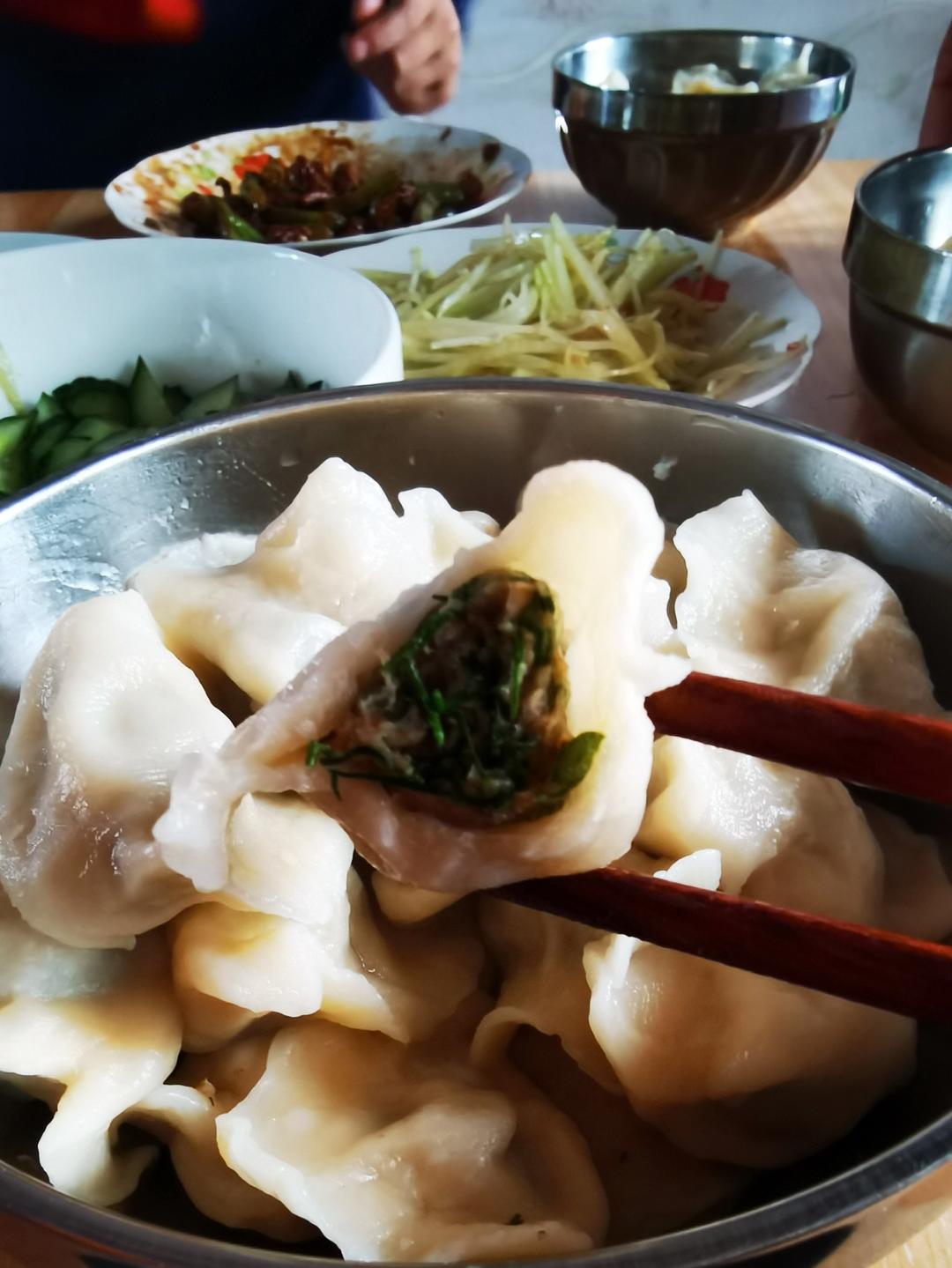 猪肉茴香饺子