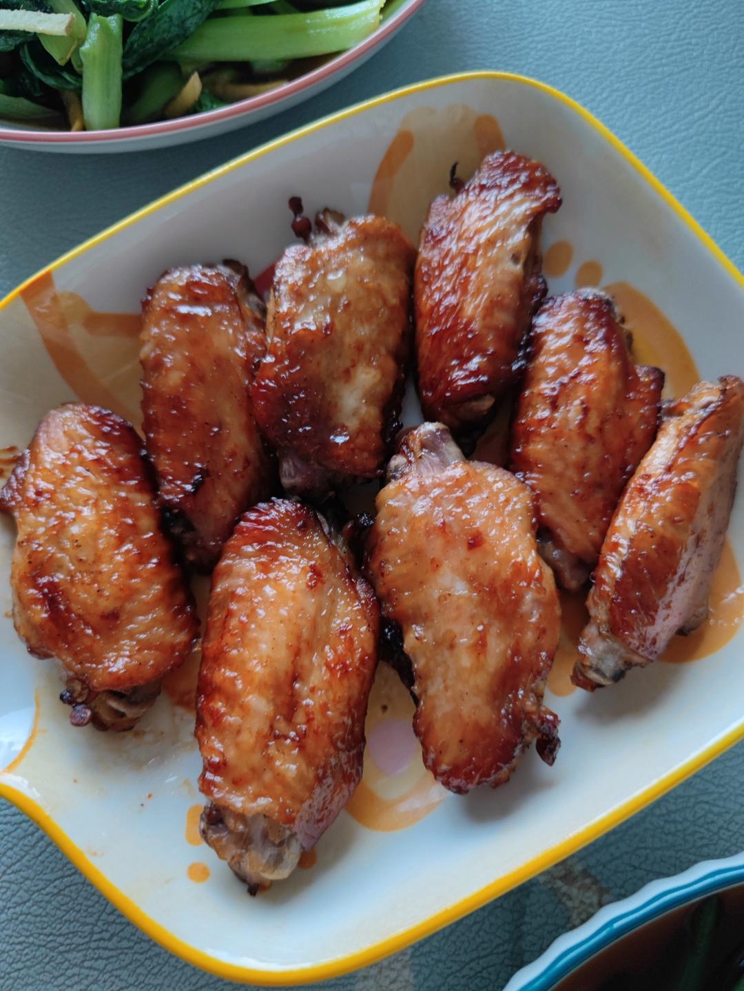 无油！空气炸锅烤鸡翅