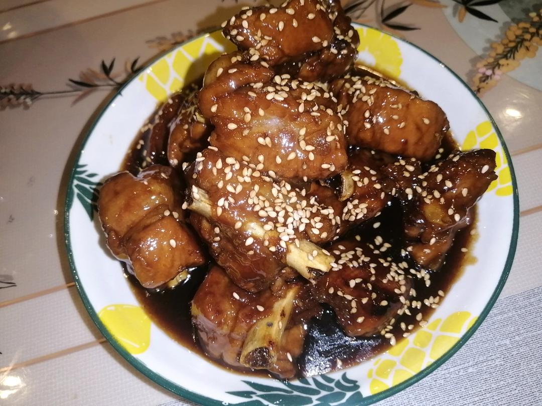 糖醋排骨/糖醋小排（不放油）（12345口诀做出正宗上海本帮）