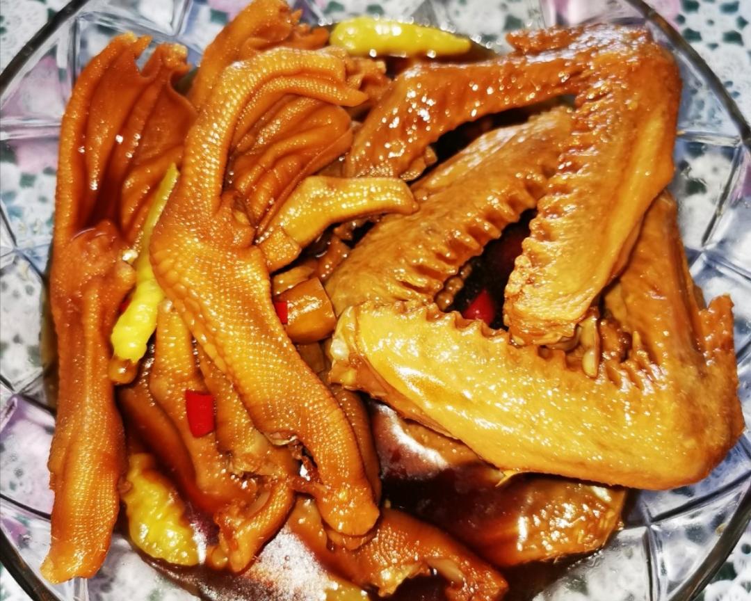 泡鸭爪（酸辣味，记忆中的味道）的做法