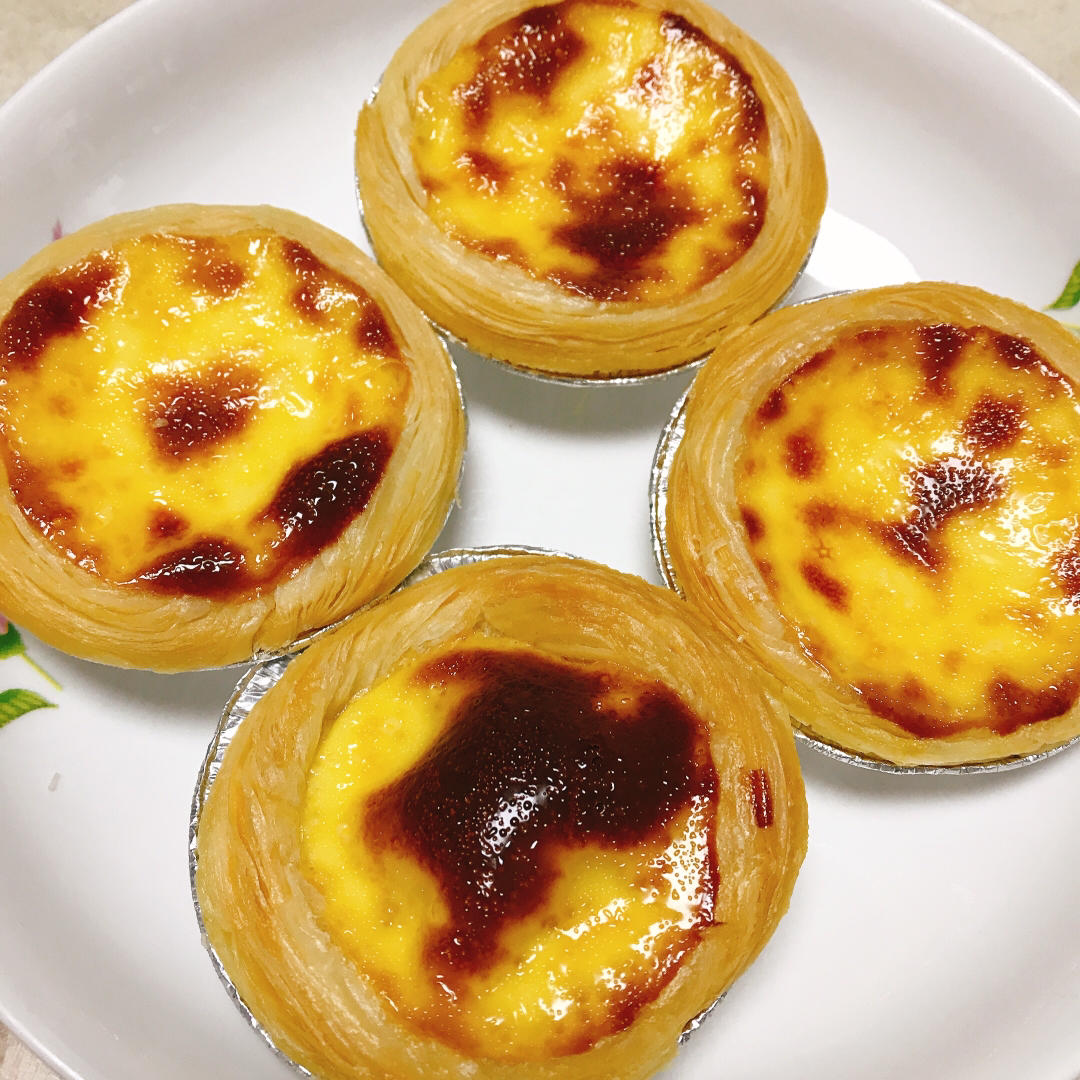 超嫩滑的葡式蛋挞(全蛋版)新手友好『秒杀KFC』