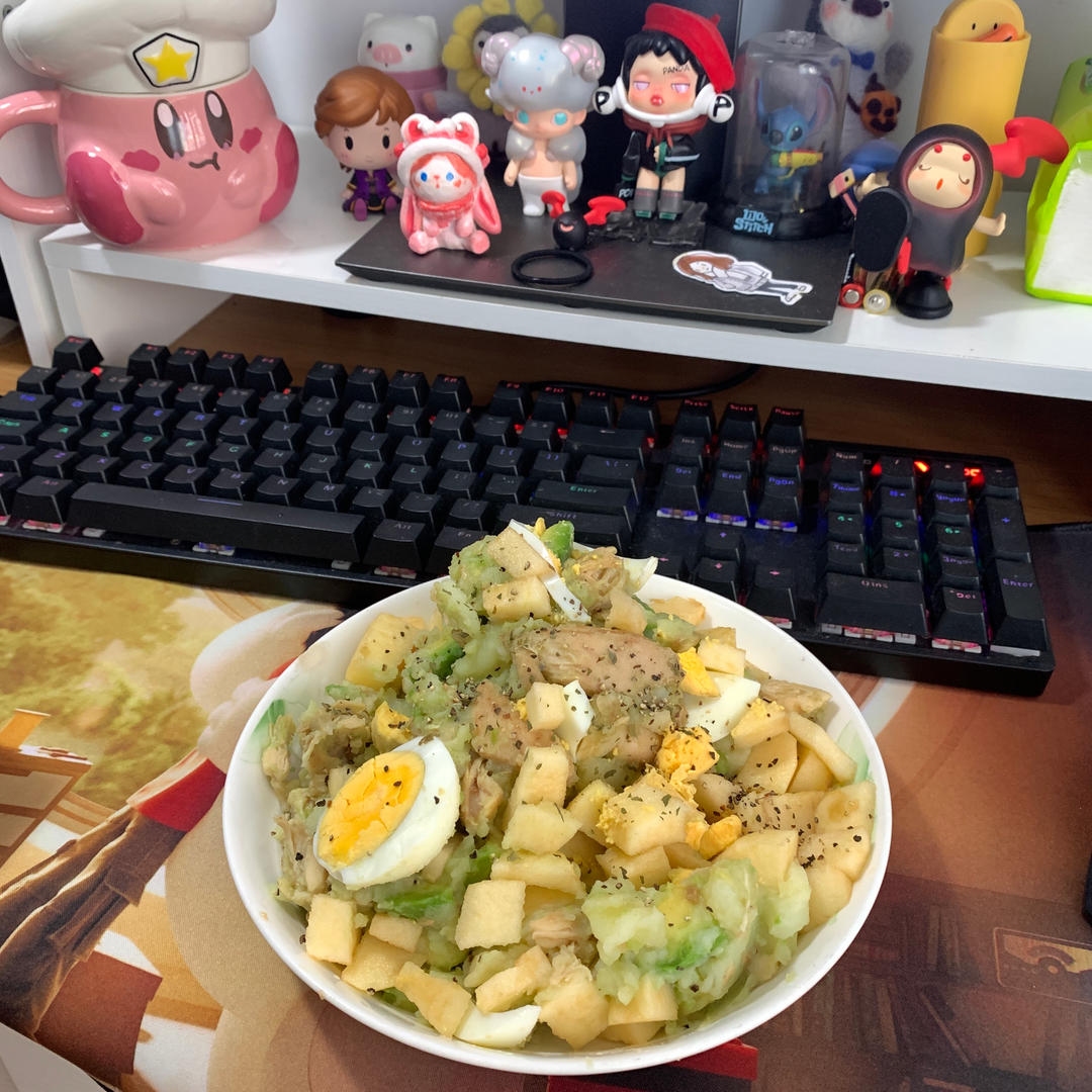🔥低脂美味の🥑牛油果鸡胸沙拉🥗