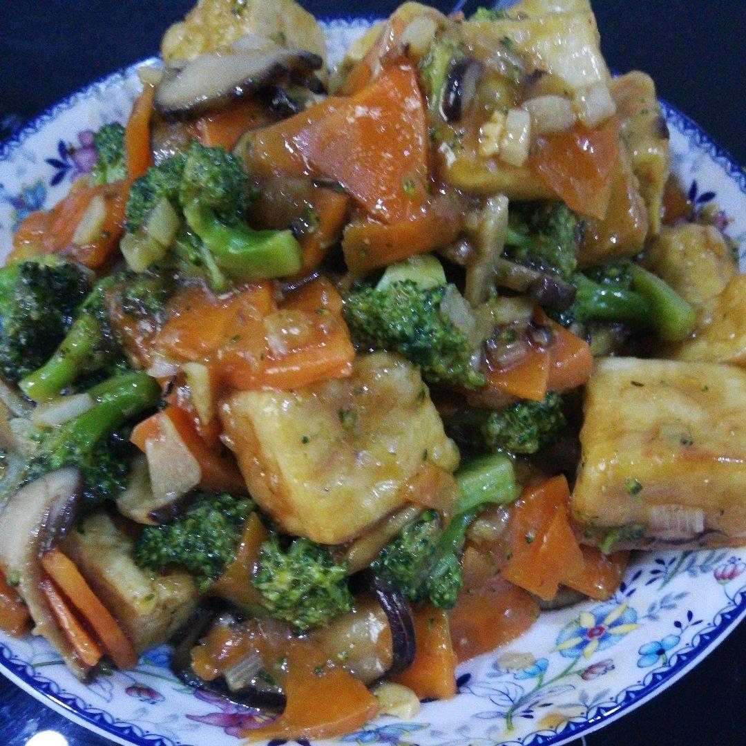 外焦里嫩好吃无比的——焦溜豆腐