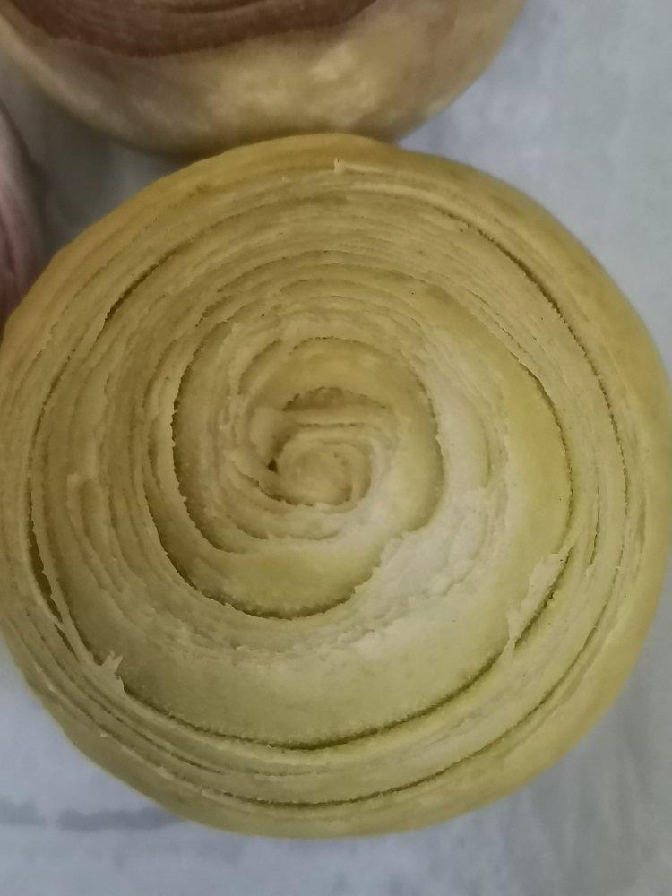 彩虹渐变蛋黄酥（无需揉出膜）