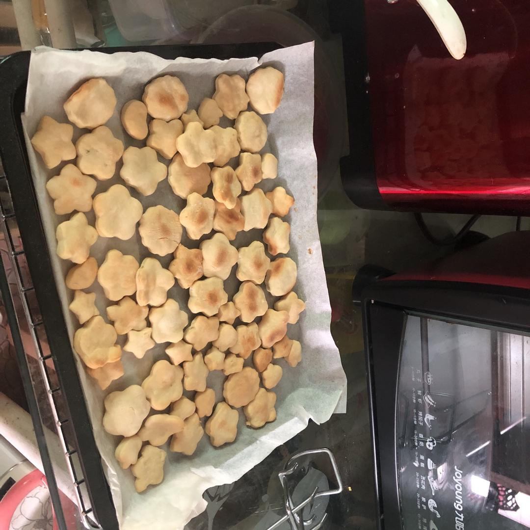 简易版儿童奶香小饼干（无黄油）