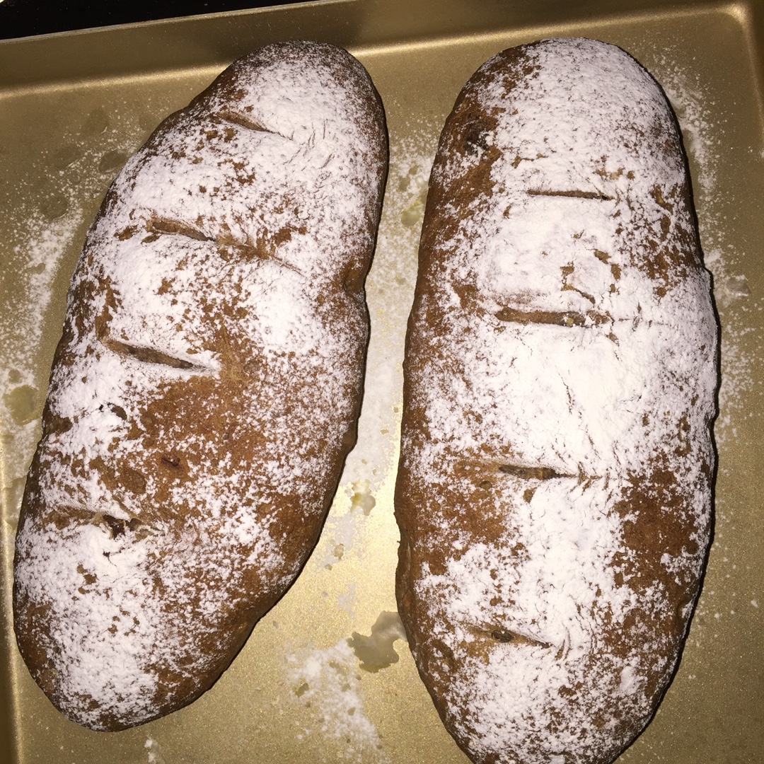 全麦核桃包～软欧包