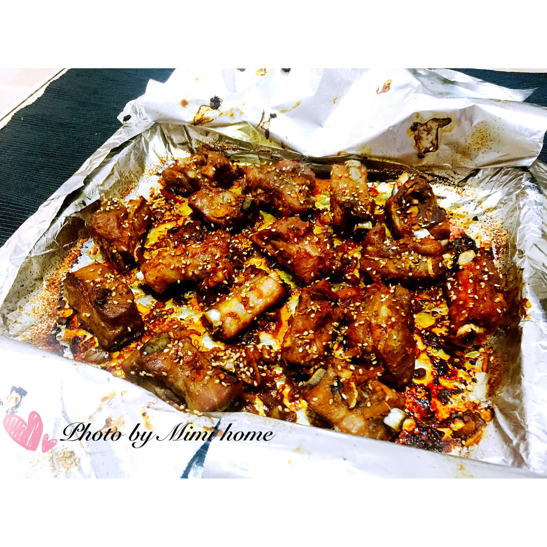 锡纸烤排骨