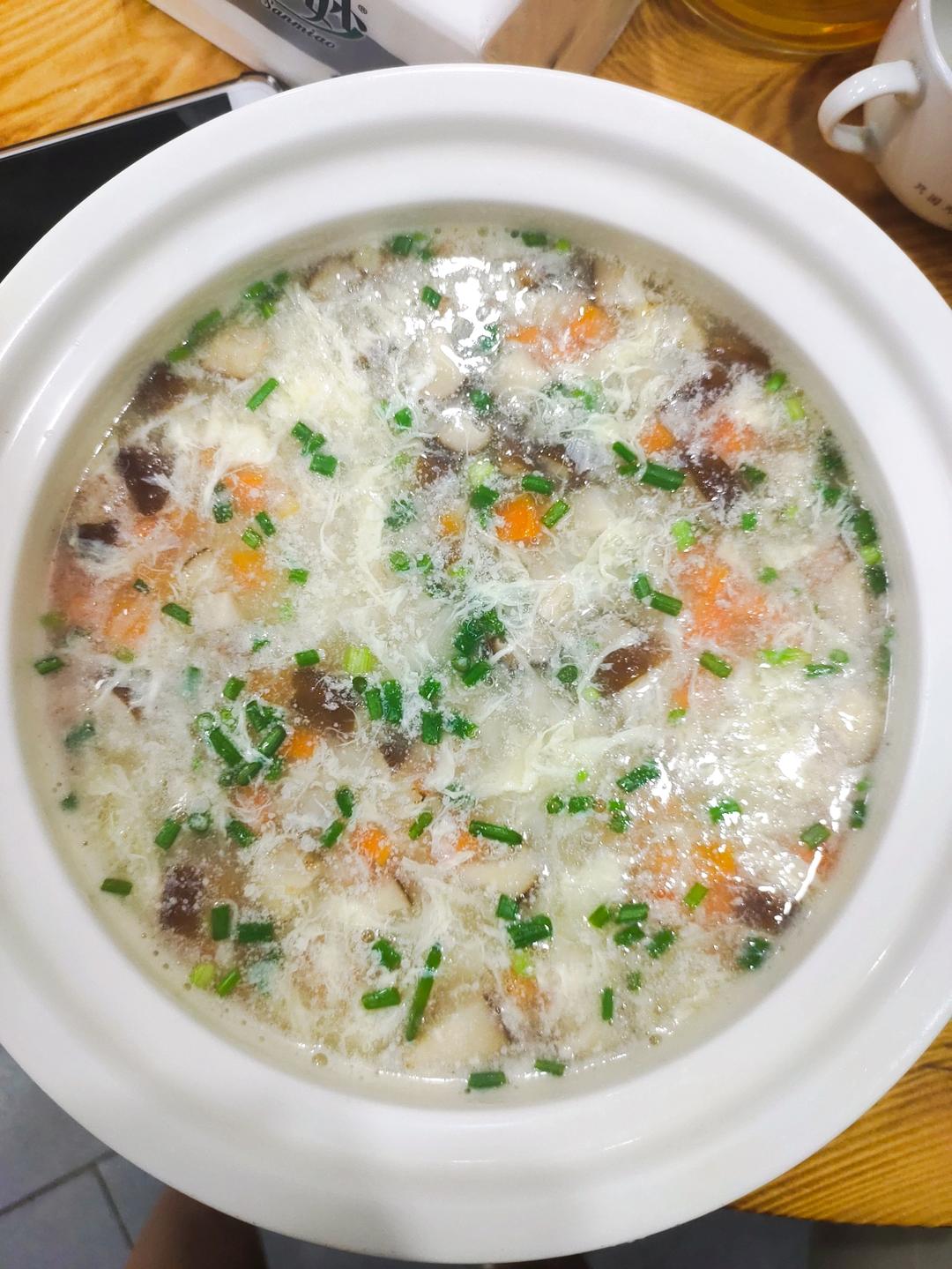 🔥适合秋天喝的山药芙蓉汤，一周喝两次养出好脾胃❗️