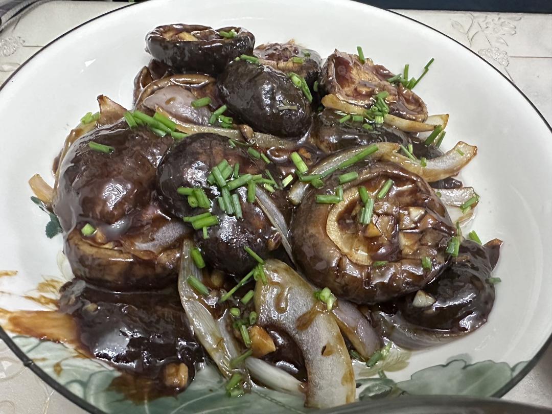 超下饭香菇素鲍鱼