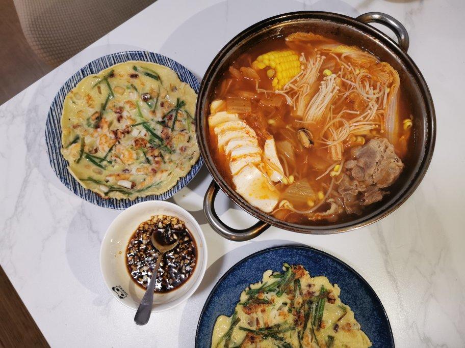 可甜可盐的韩式海鲜葱饼