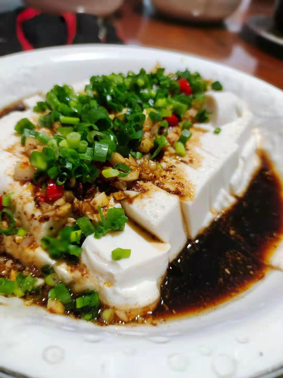 凉拌豆腐/小葱拌豆腐