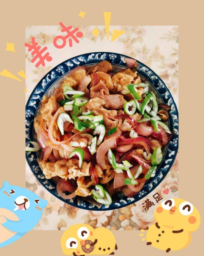 圆葱爆羊肉卷