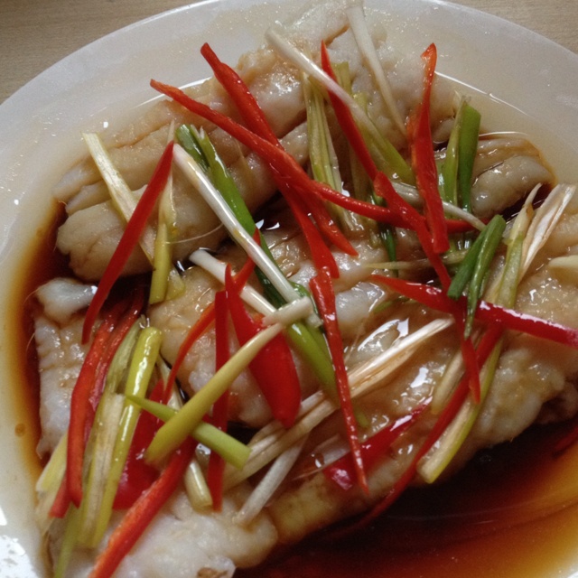 takamasi做的清蒸鱼段