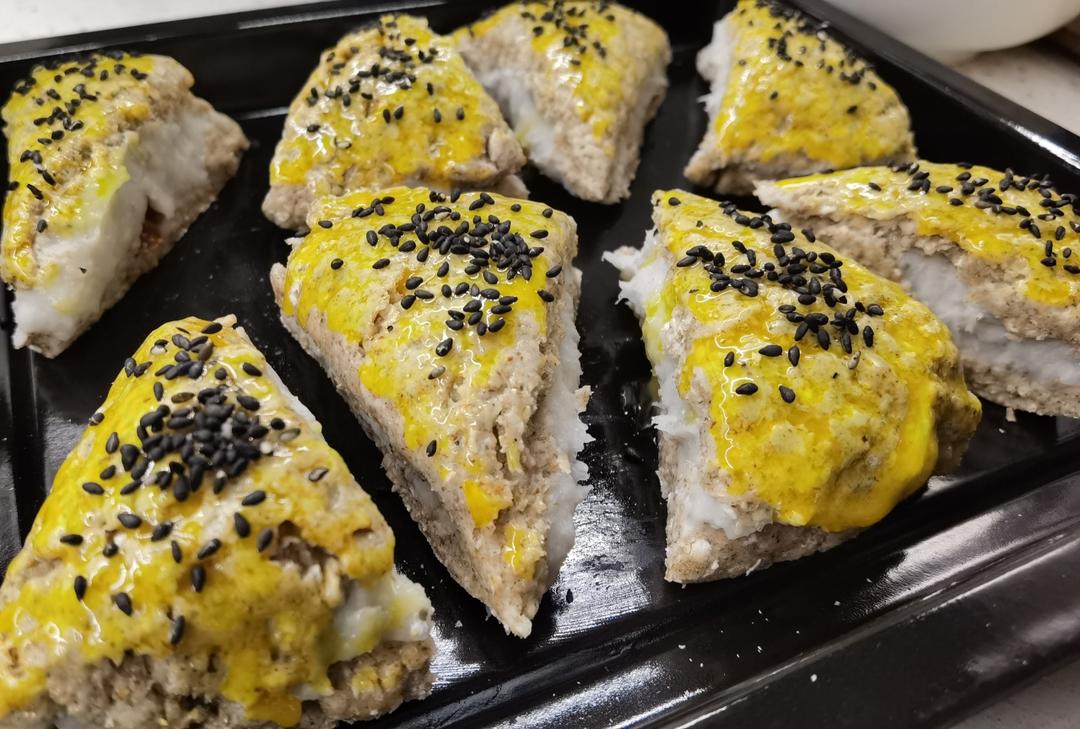 低脂紫薯燕麦司康