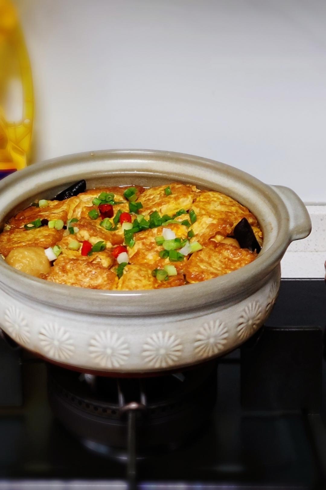 砂锅豆腐煲