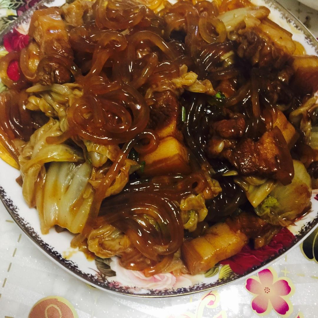猪肉白菜炖粉条
