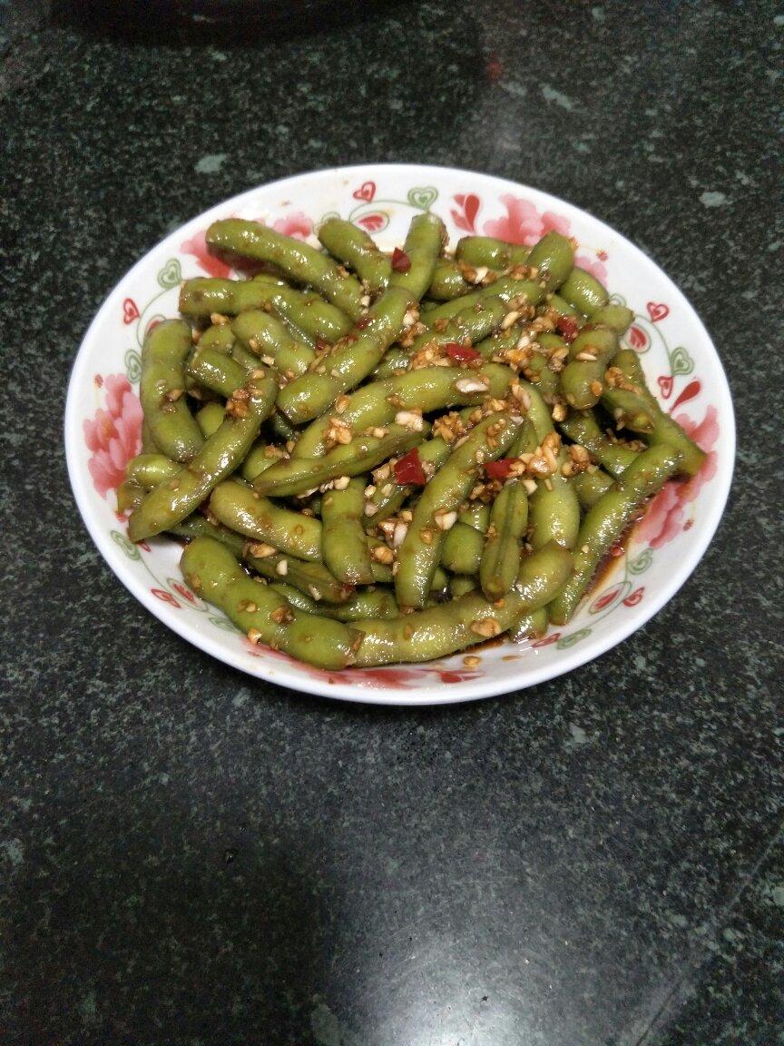 夏日爽口凉拌毛豆