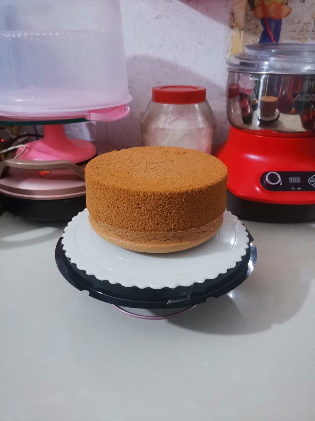 可可戚风蛋糕 8寸