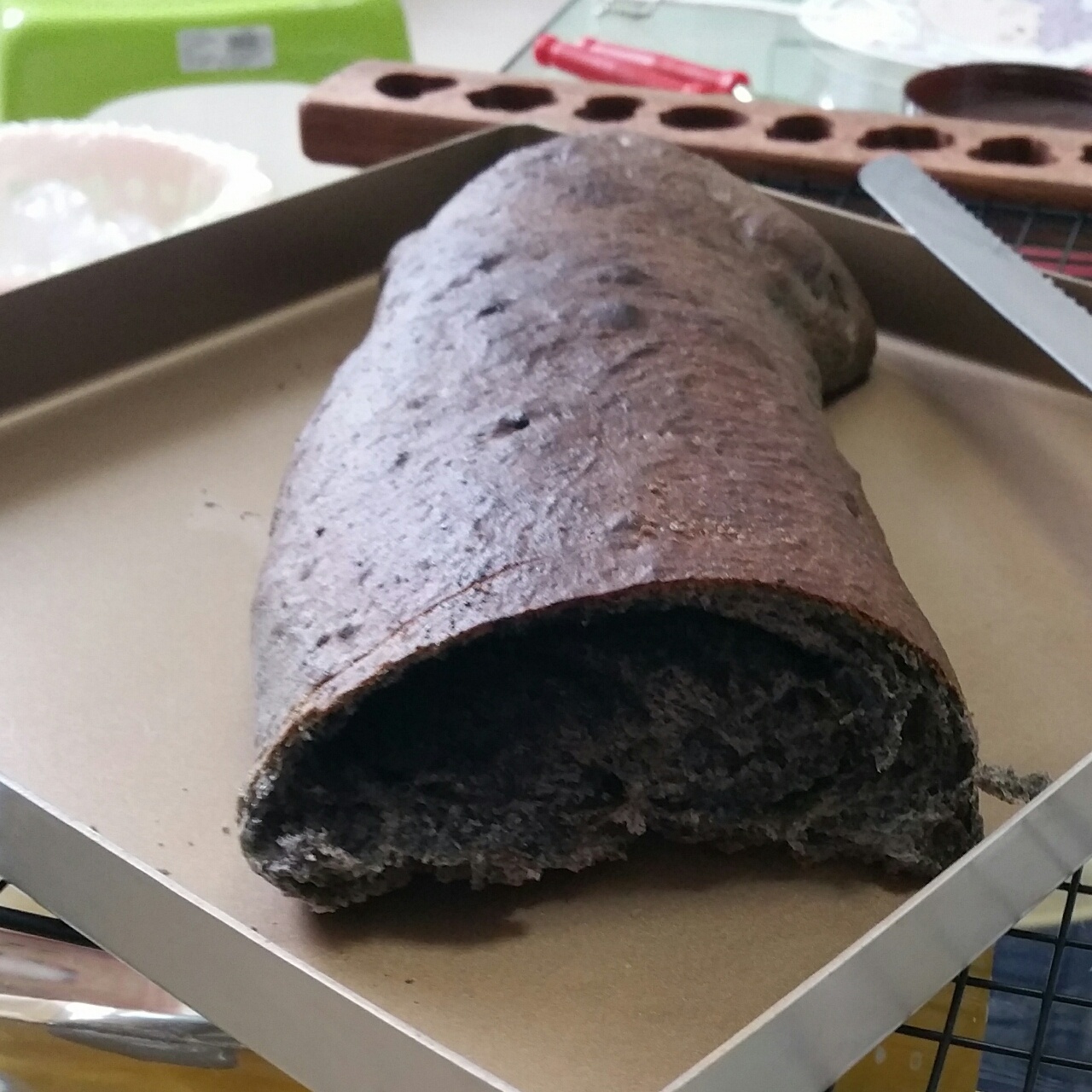 仿85度C家黑谷物核果（中种法）