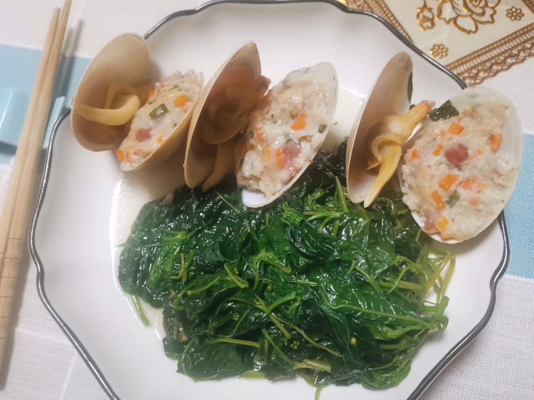 🔥2020最火爆的🍤鲜虾酿蛤蜊❗️鲜嫩Q弹