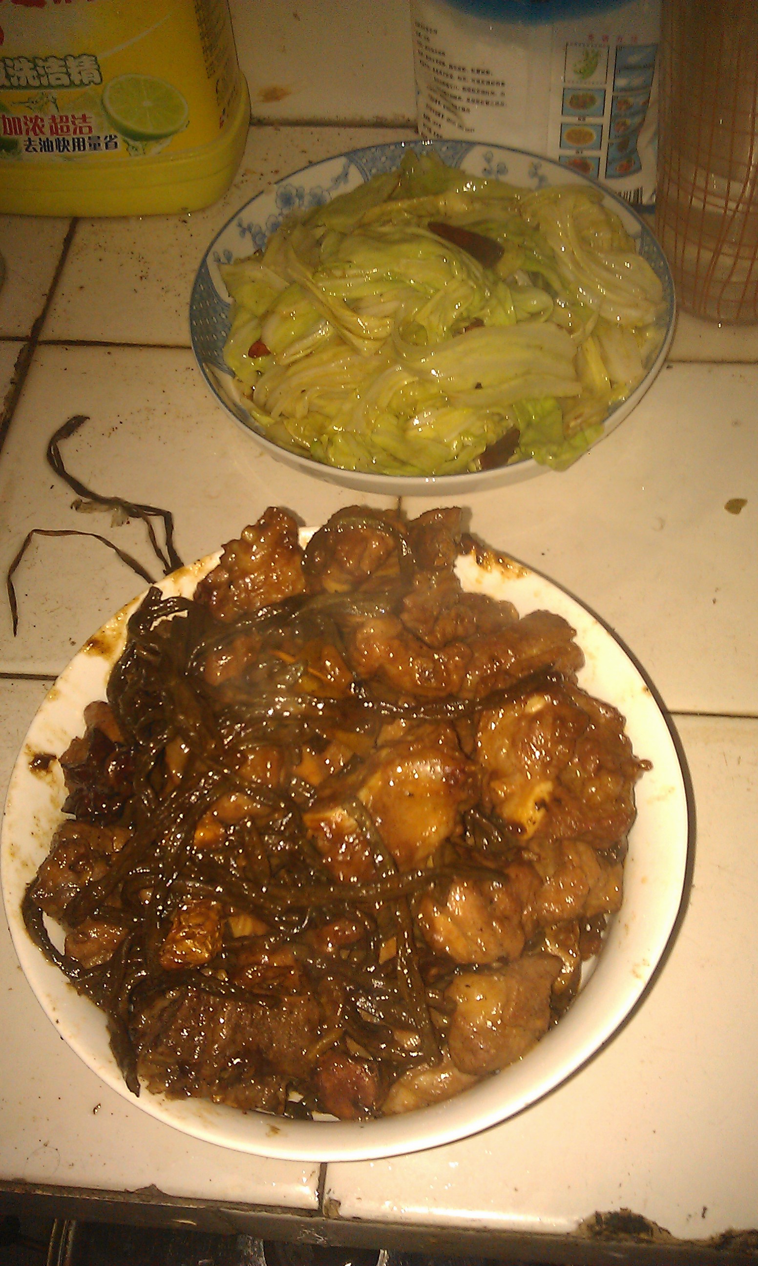 干豇豆烧排骨