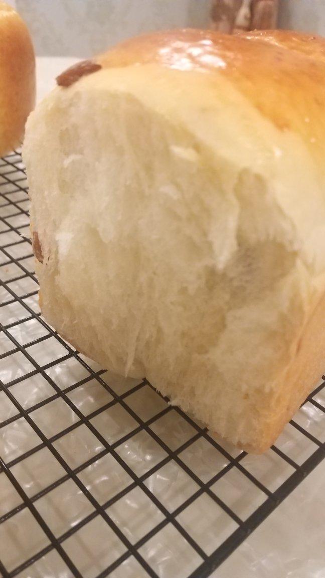 我最近每天做一个的葡萄干吐司，真的超松软好吃！