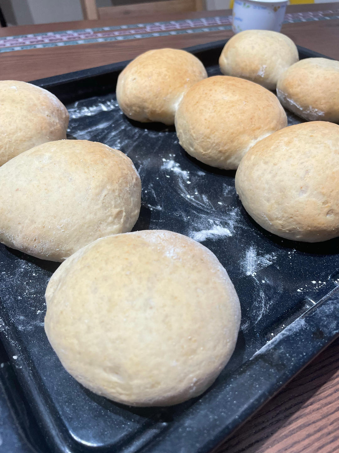 高水量全麦小餐包 小美7分钟揉面