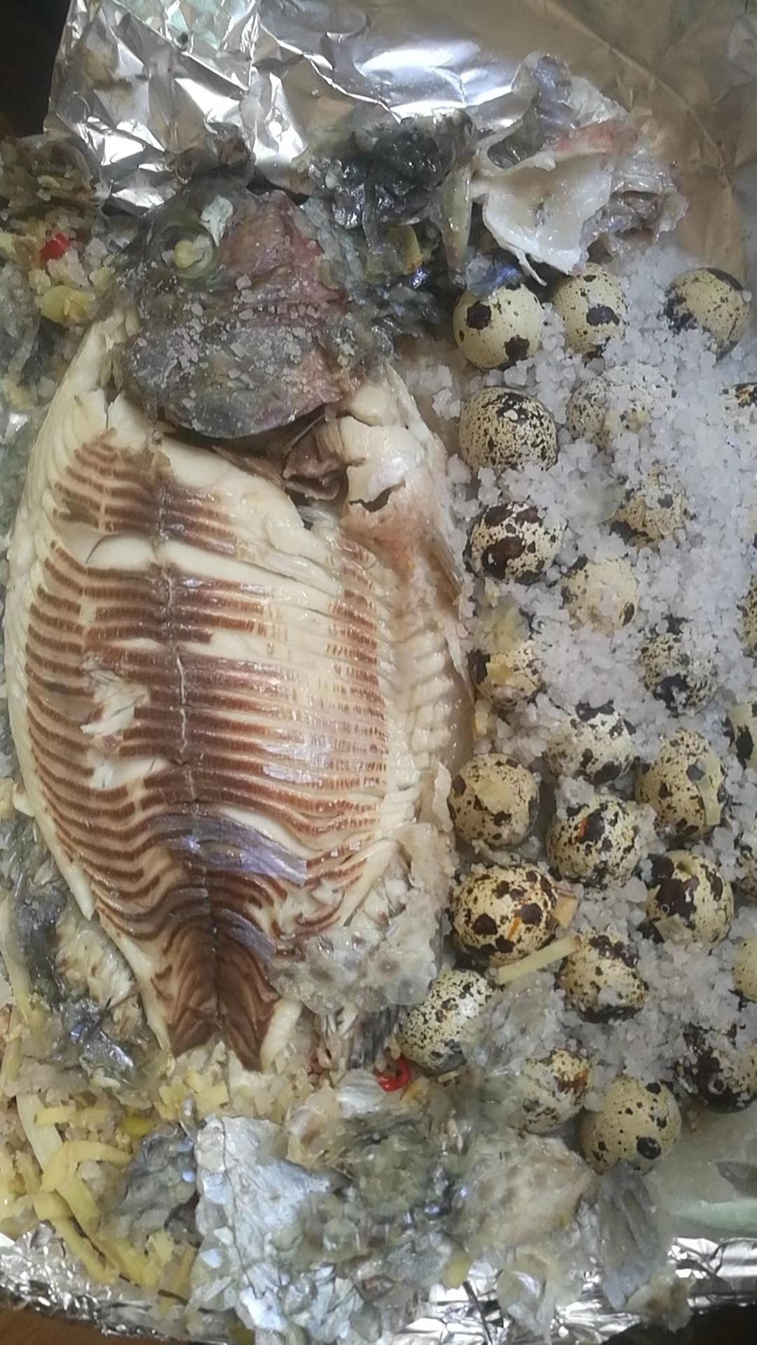 盐焗野生罗非鱼的做法