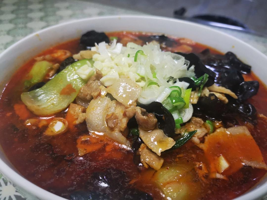 水煮肉片（肯定不翻车）