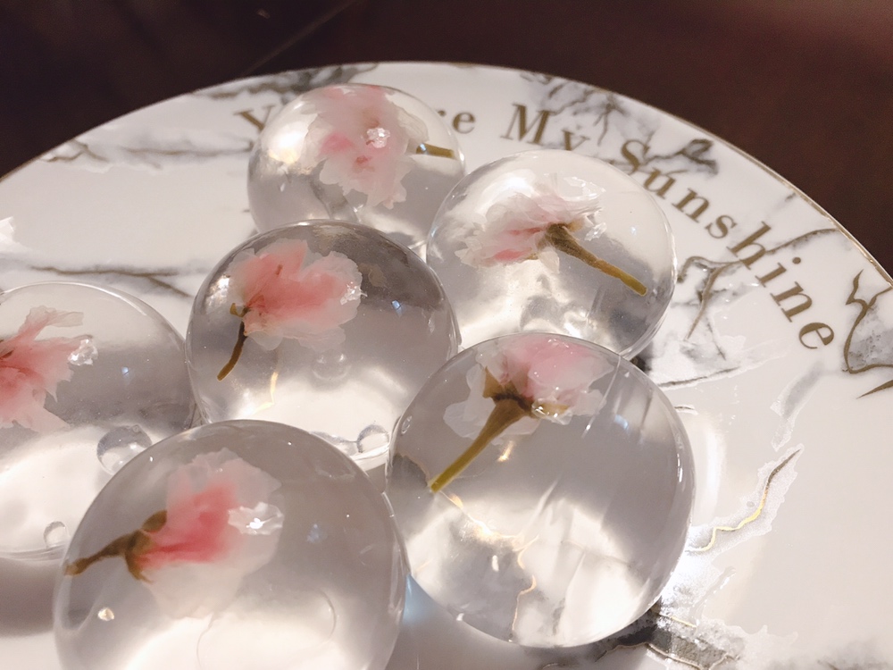 【水信玄饼】糖渍樱花vs盐渍樱花的做法