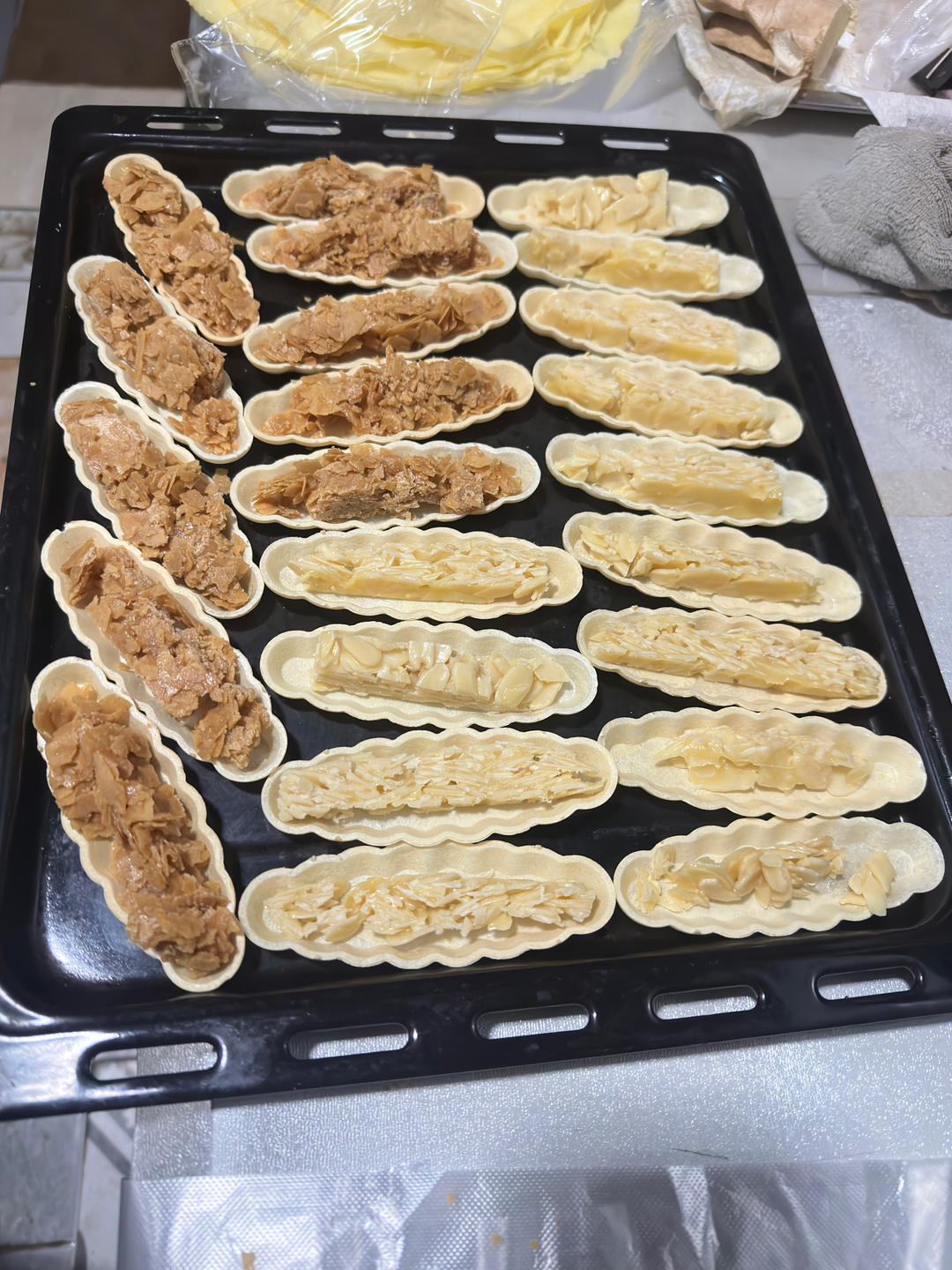 私房爆款焦糖杏仁糯米船