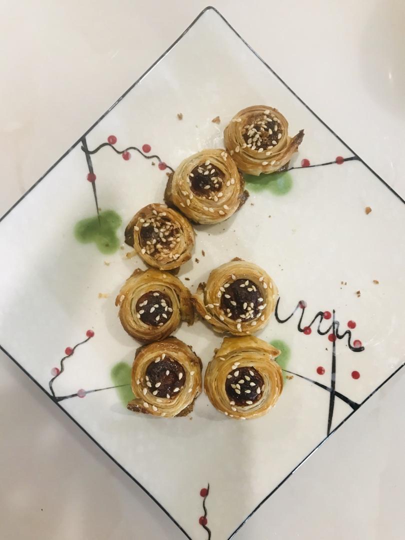 香酥香肠卷