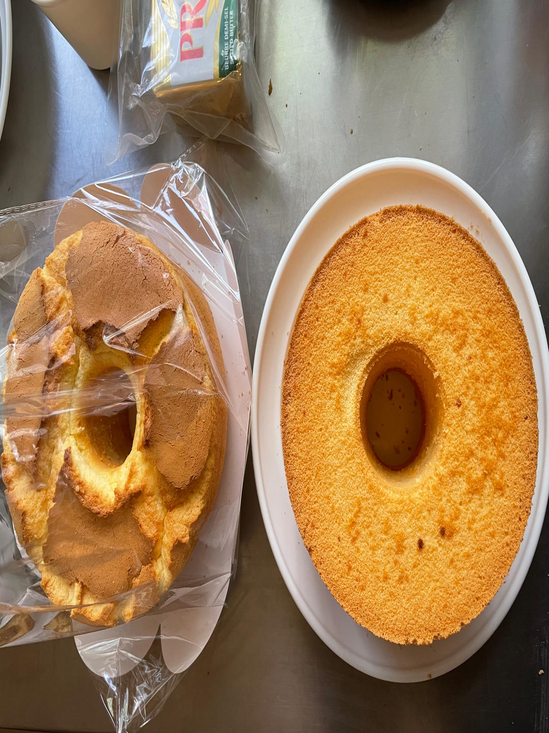 轻盈柔软的乳酪戚风蛋糕