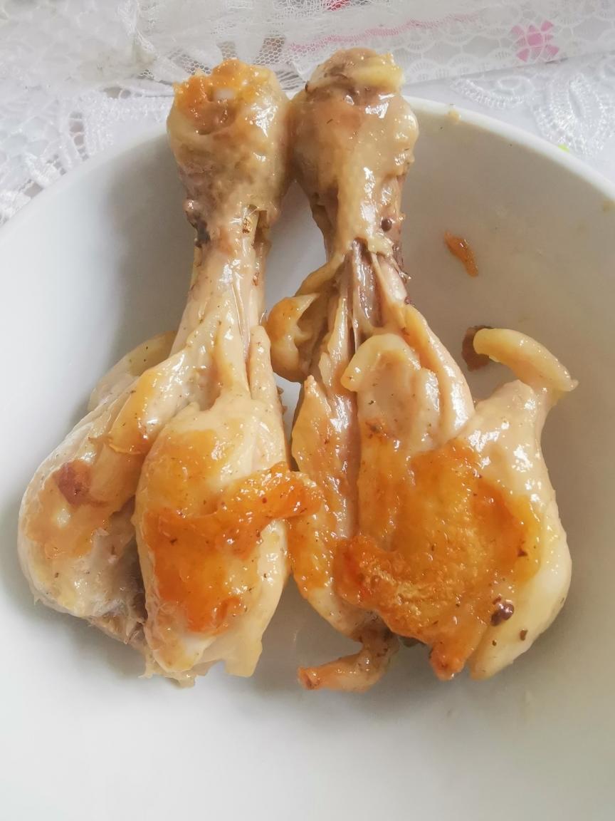 电饭锅版沙姜海盐鸡腿的做法