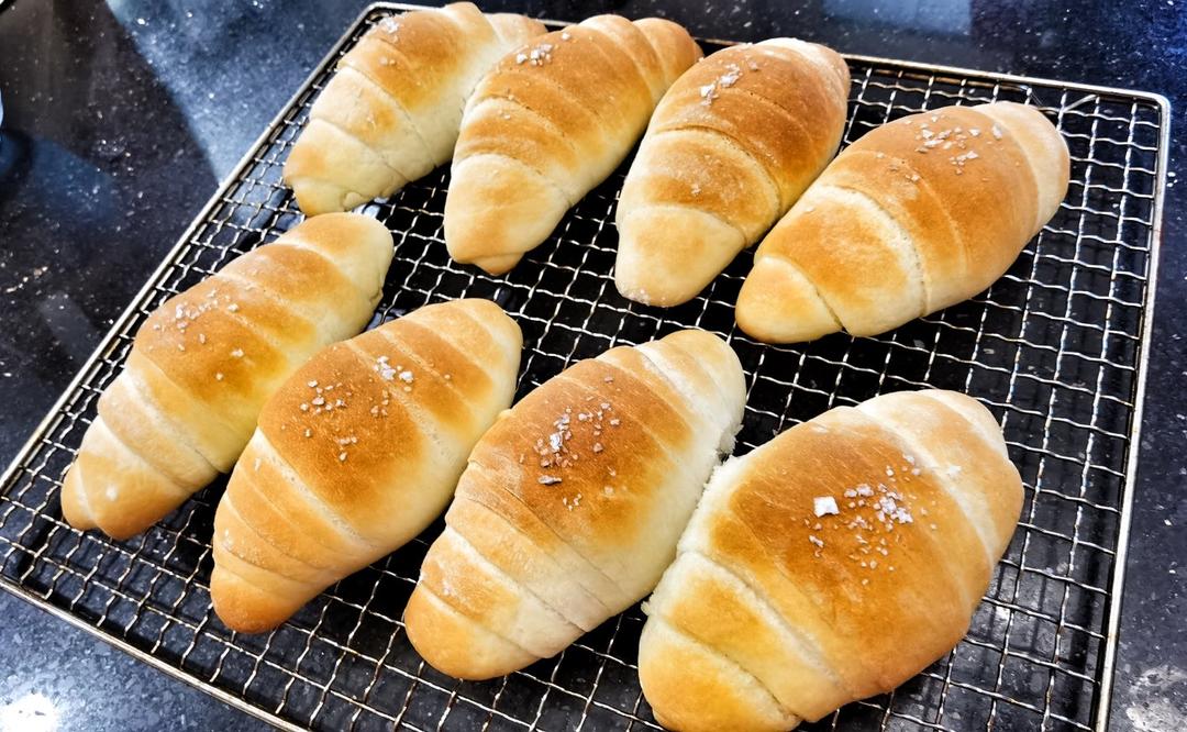 咸香酥脆的盐面包