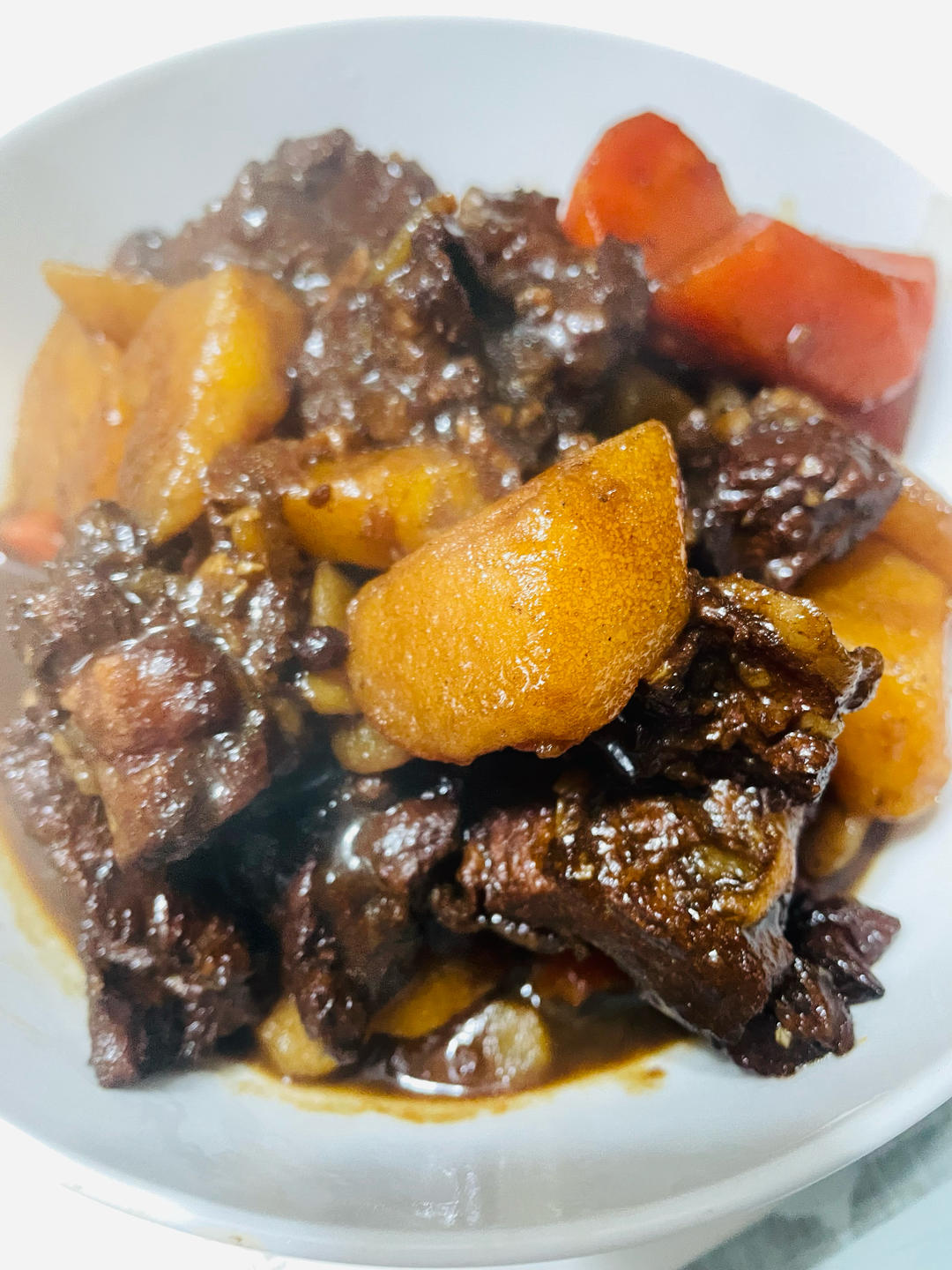 土豆炖牛肉（牛里脊边角料版）